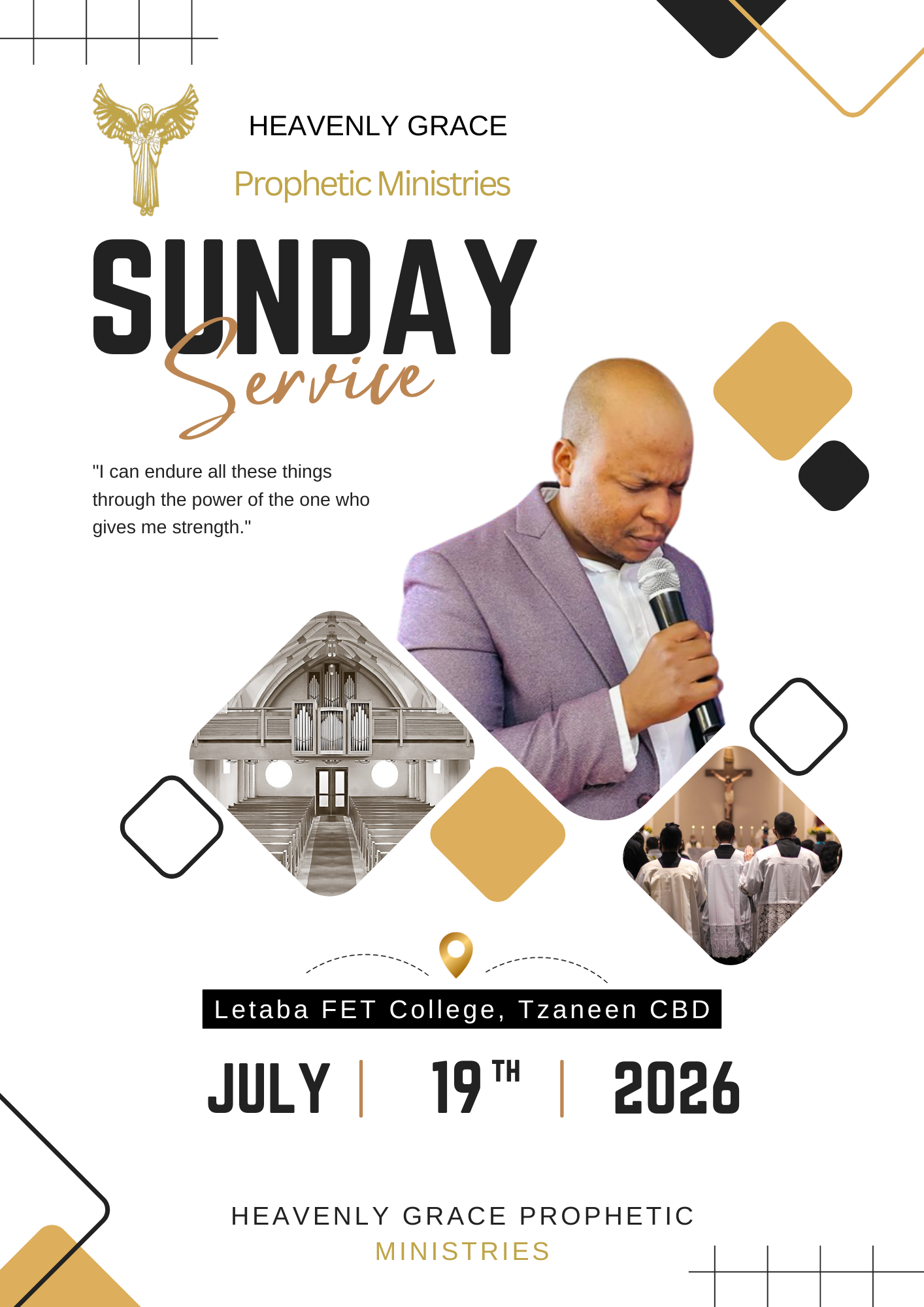 19 July Sunday Service